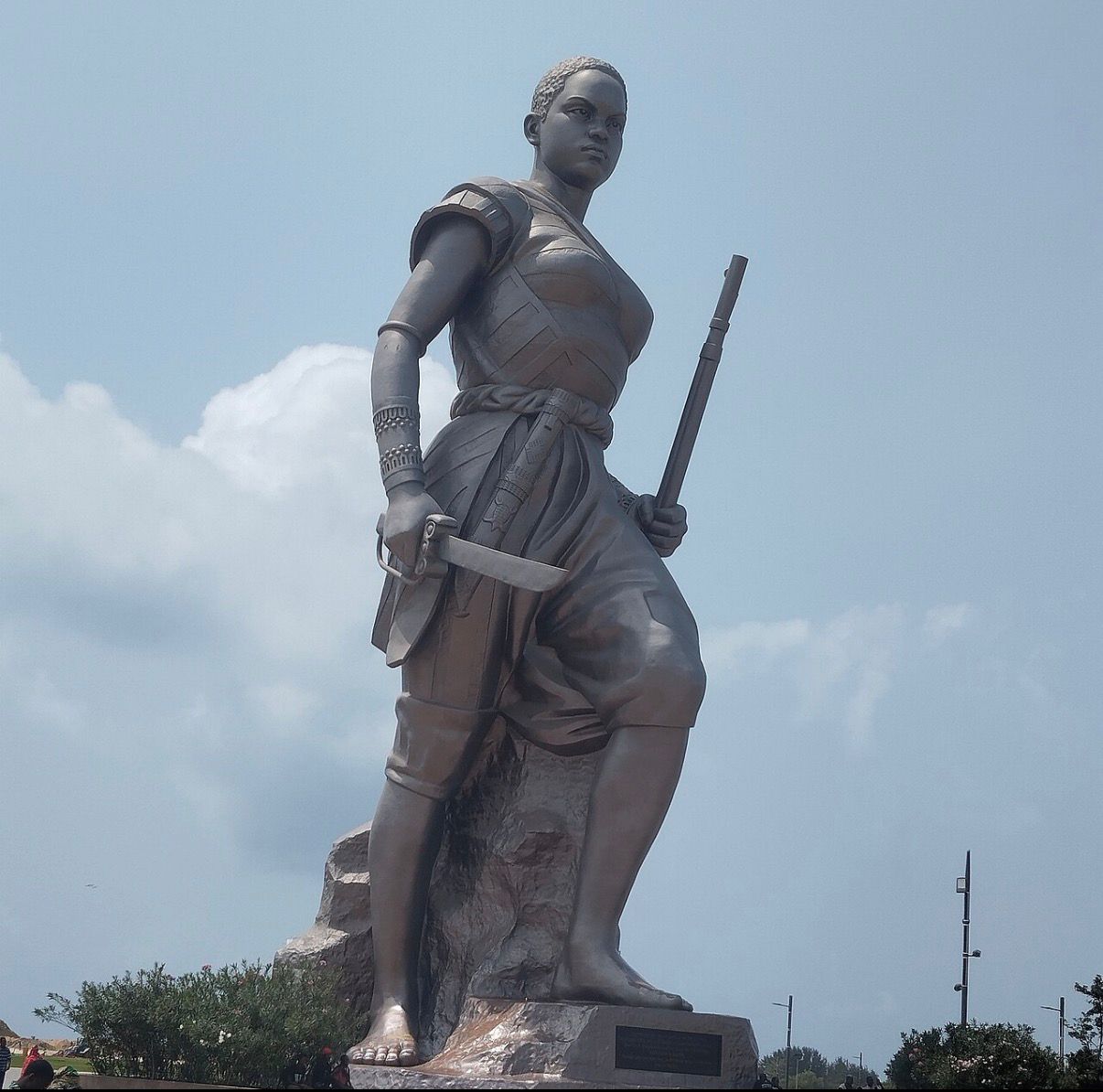 Statue de l'Amazone — Cotonou, Bénin